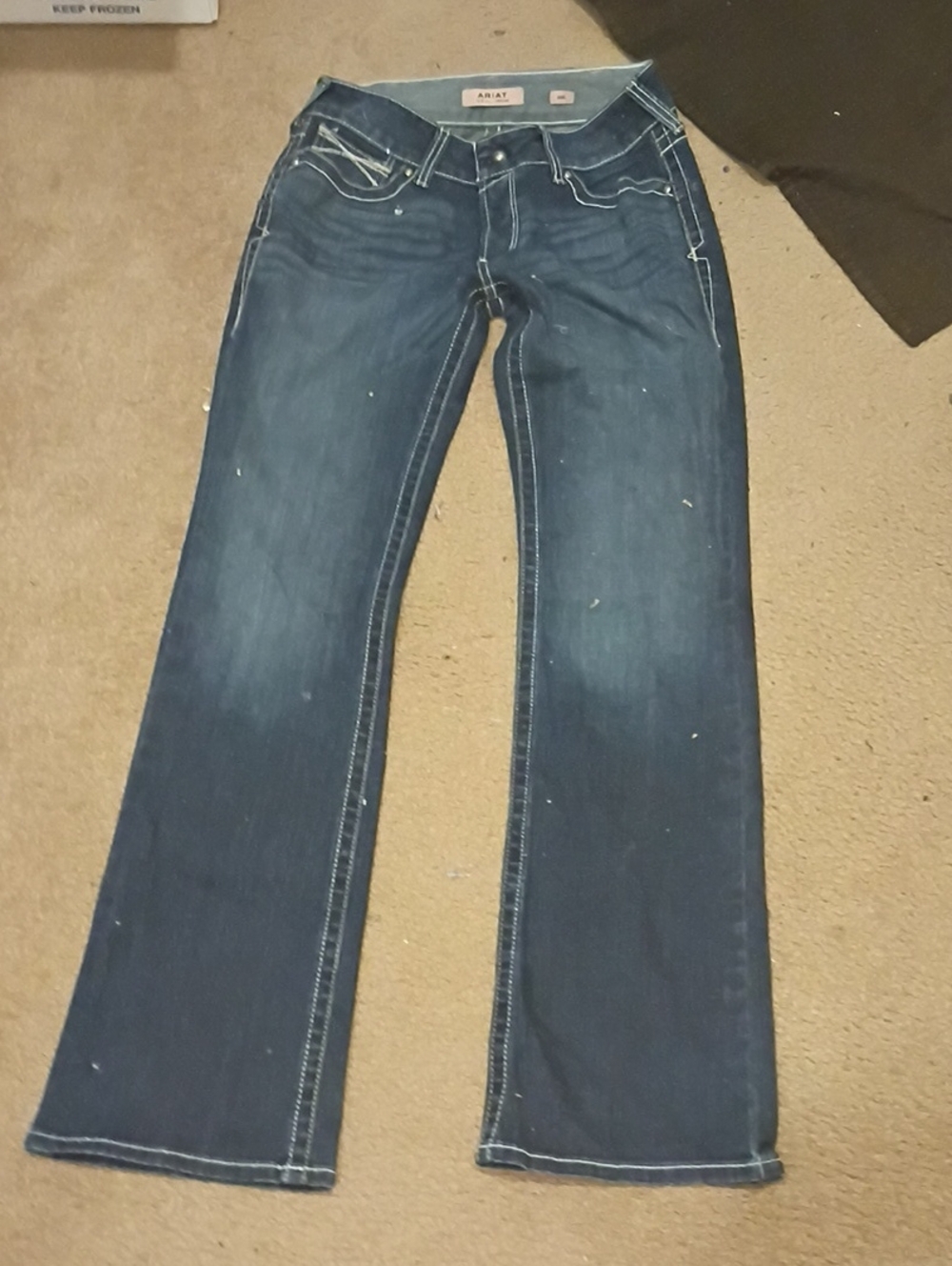 Ariat Women's Dark Blue Bootcut Jeans